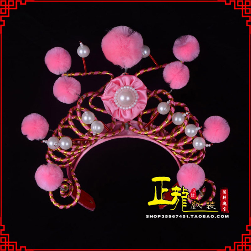 白云穆桂英花木兰盔帽 女兵额子